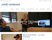 Tablet Screenshot of jaimeahannans.com